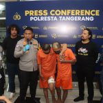 Sempat Melawan, Polresta Tangerang Amankan Dua Pelaku Curanmor Bersenpi